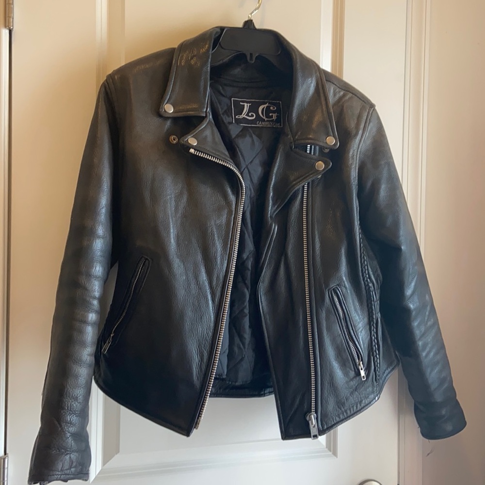 Soft Leather jacket.